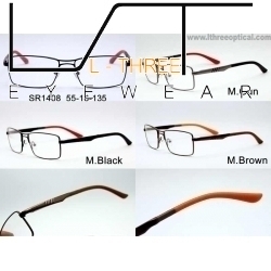 SR1408 stock metal frames